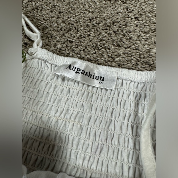 Cute White Midi Dress - Picture 2 of 8